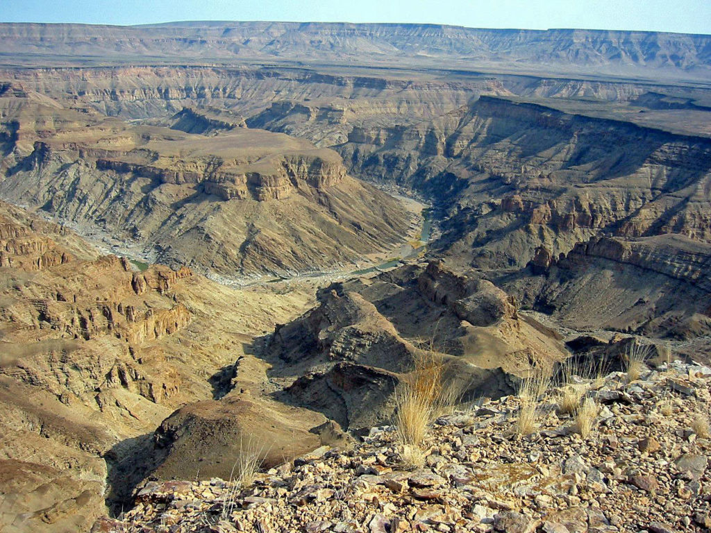 Canyon de la Fish River en Namibie